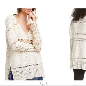 Free people belong to you sweater